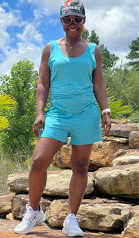 My BFF April K 2pc short set