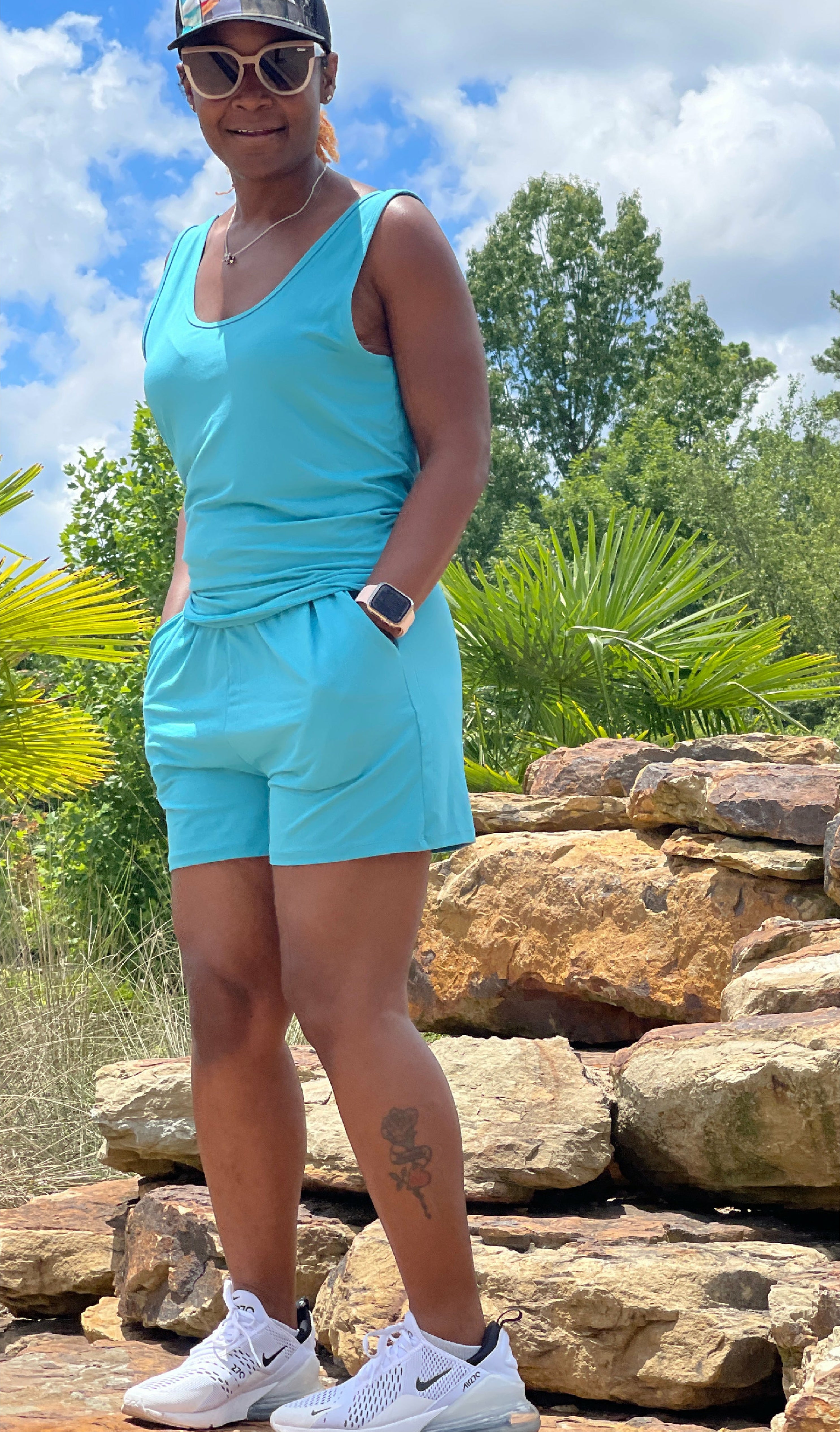 My BFF April K 2pc short set