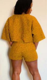 Kozy Kalyssa Sheep Terry Top and Short Set