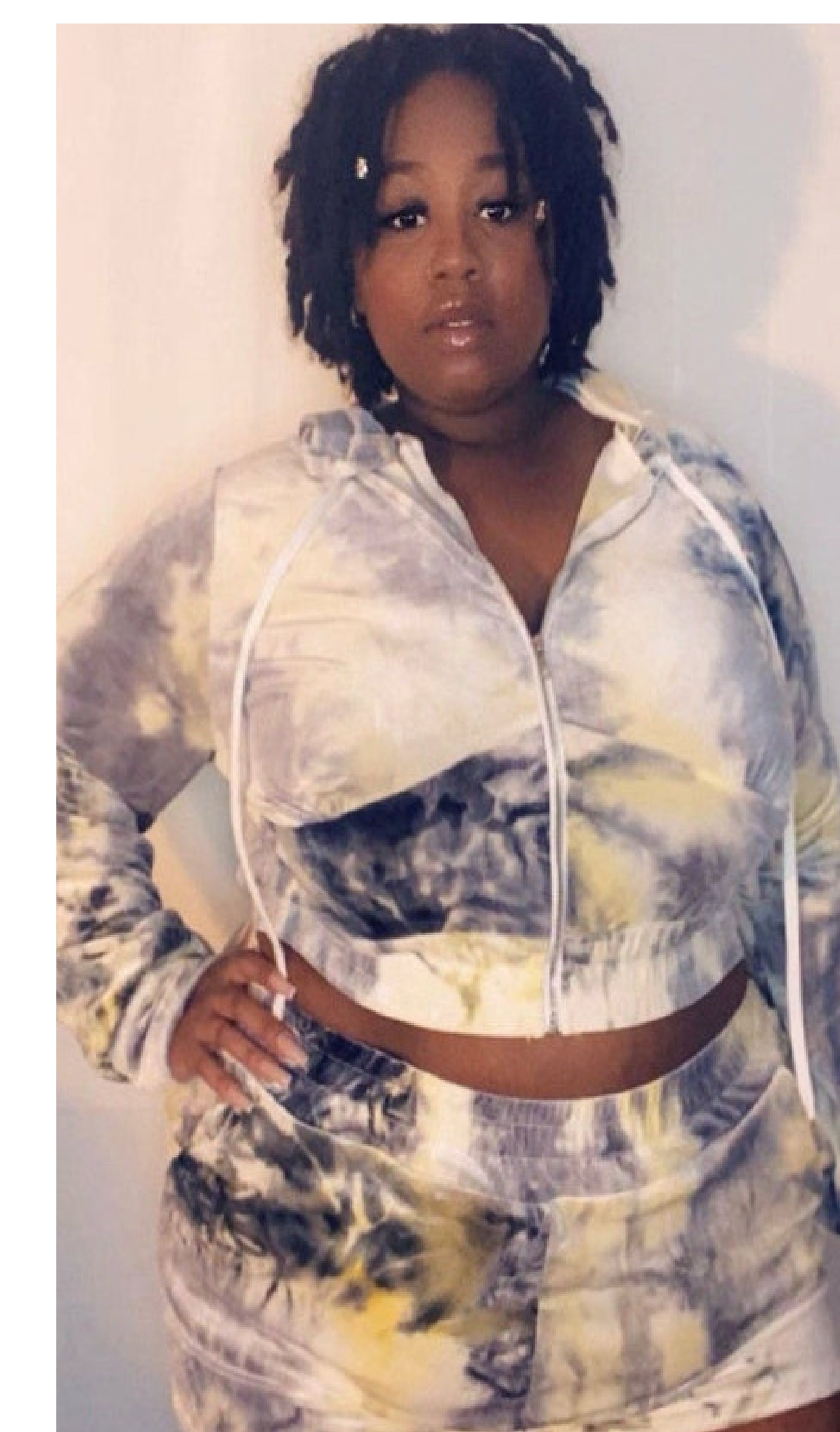 Let's get busy plus size short set