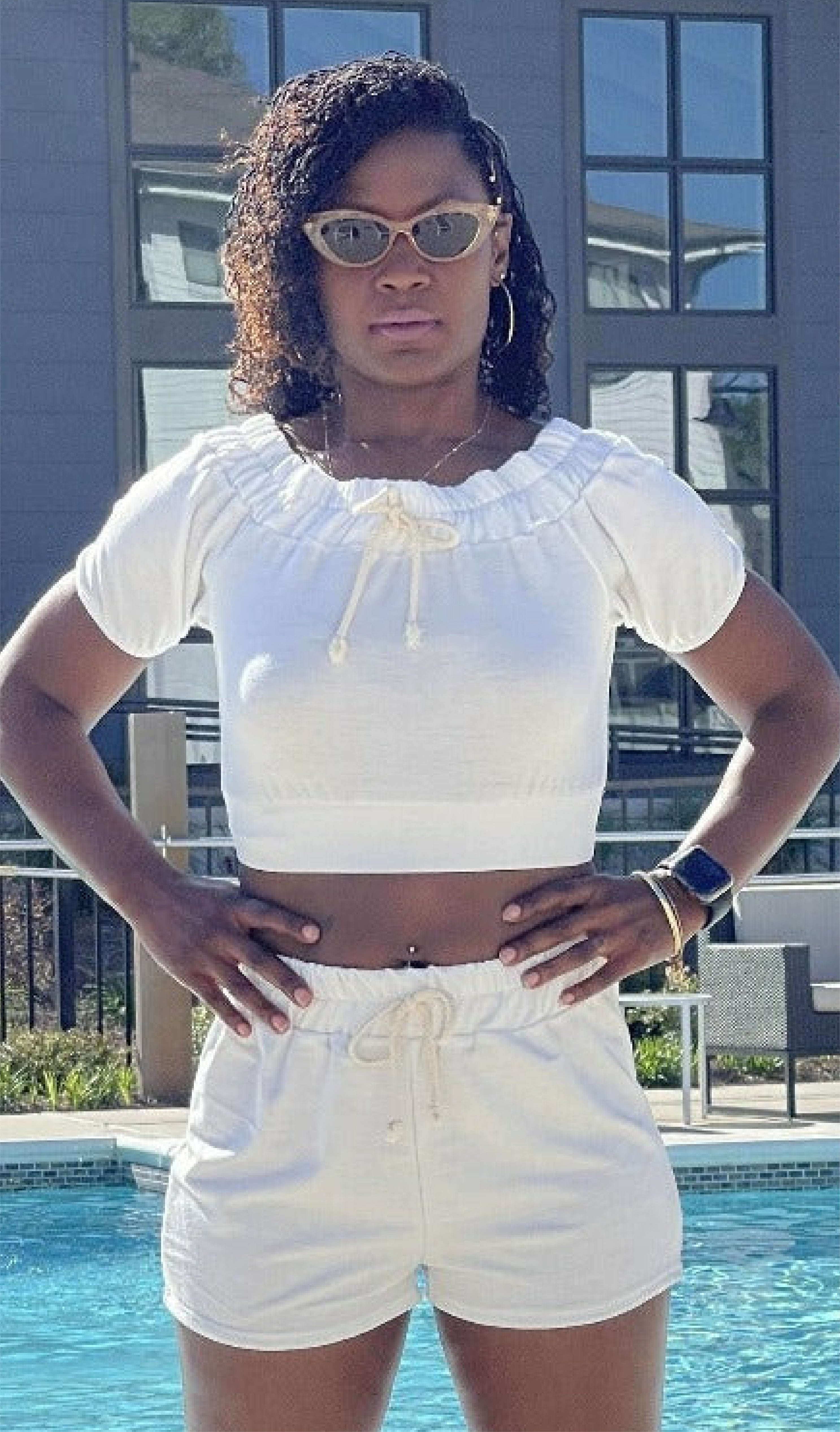 Play No Games 2pc Short set