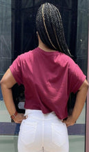 Thick Thighs Thin Patience Crop Top