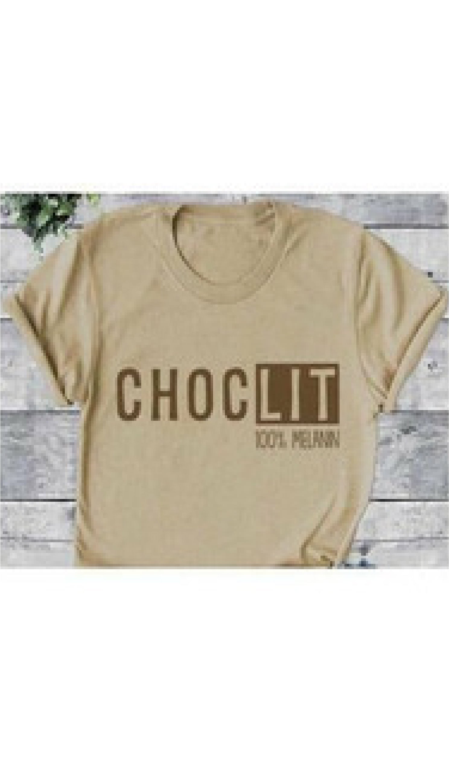 Choc Lit Round neck T-shirts