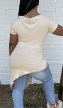 Sassy Cynthia Asymmetrical Top