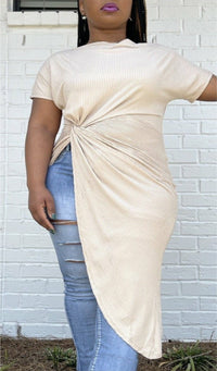 Sassy Cynthia Asymmetrical Top