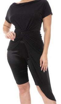 Sassy Cynthia Asymmetrical Top