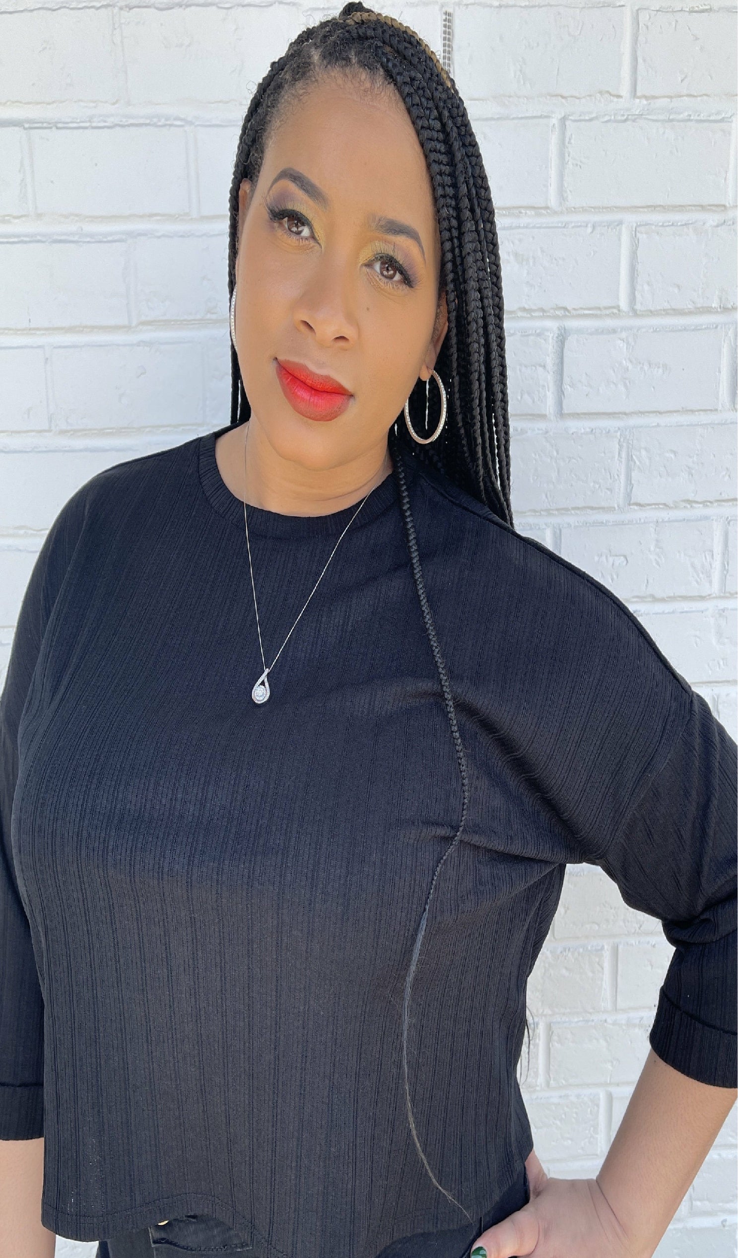 Nancy oversized crop top