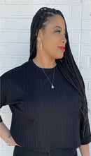 Nancy oversized crop top