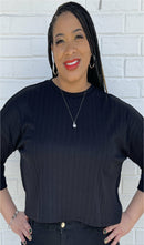 Nancy oversized crop top