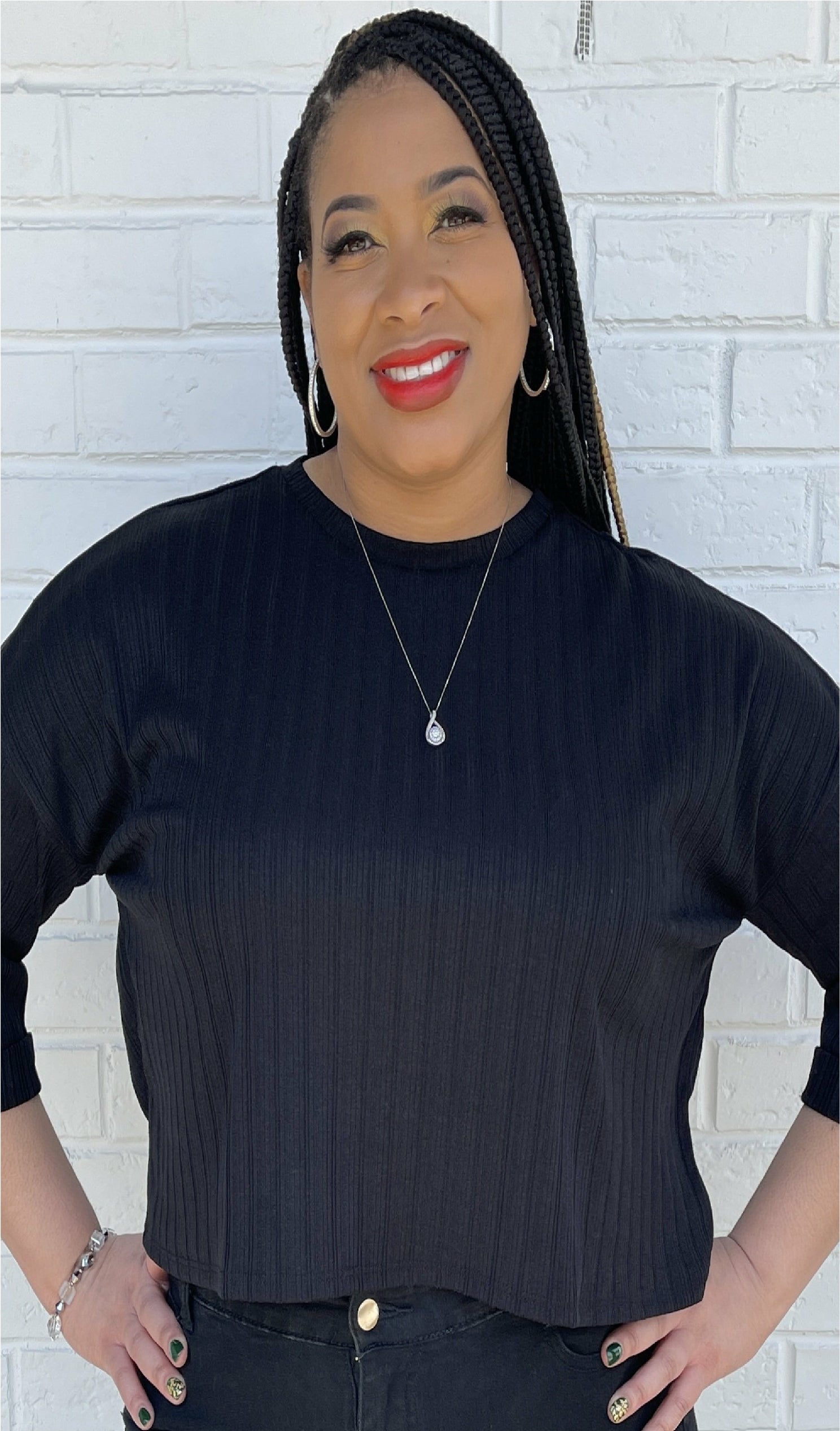 Nancy oversized crop top