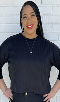 Nancy oversized crop top