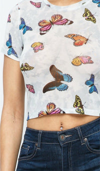 My Love for Butterflies Top