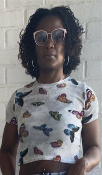 My Love for Butterflies Top