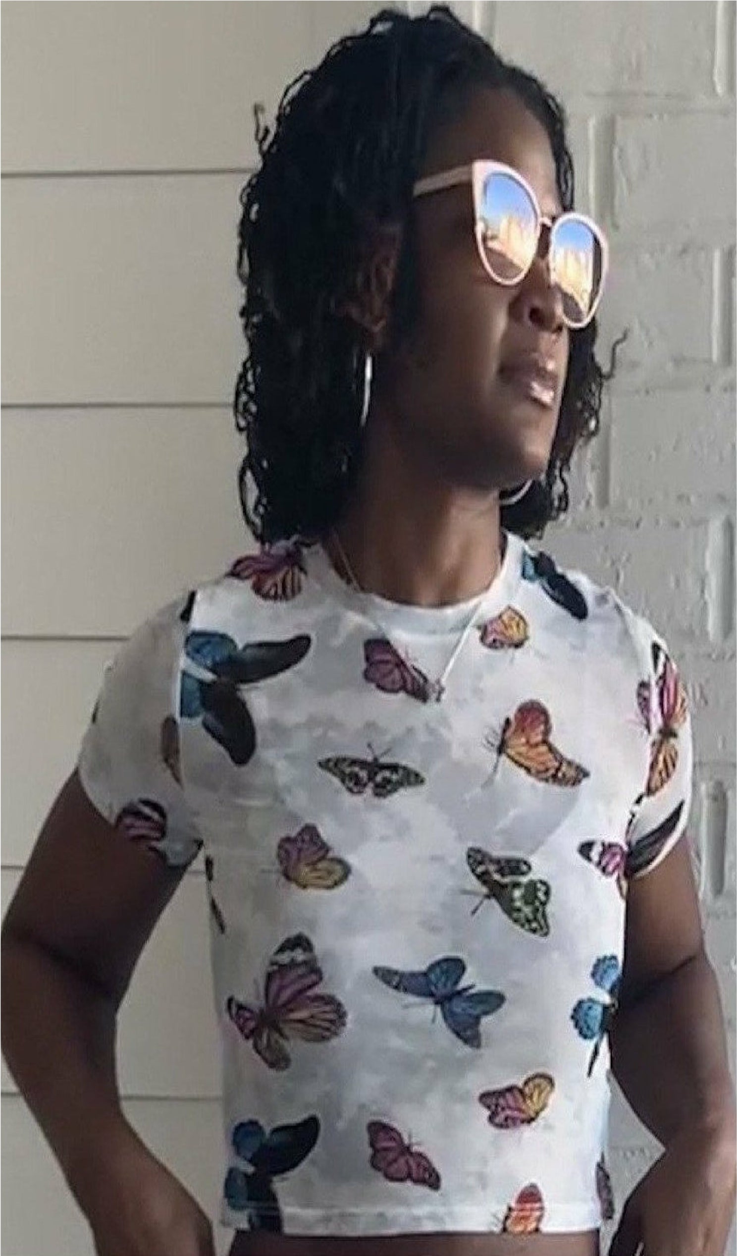 My Love for Butterflies Top