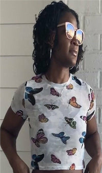 My Love for Butterflies Top