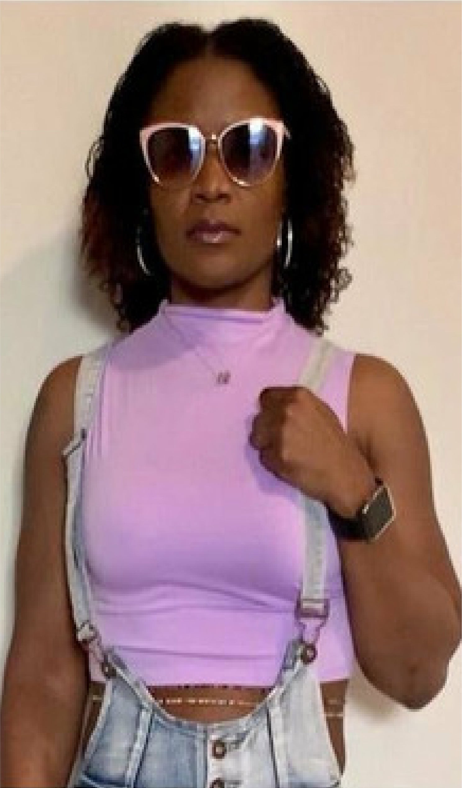 Kaye's Sleeveless Crop Tops