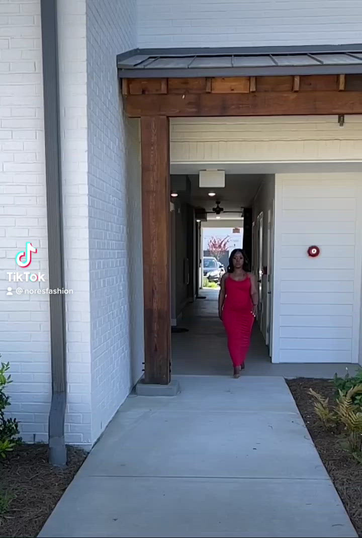 Foolin' Around Racerback Maxi Dress