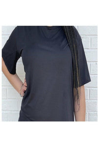 Black Biker Short Set - Nore's Fashion