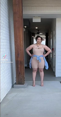Black Chyna Bodycon Romper