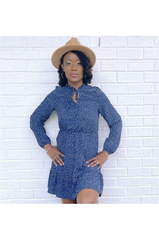 M'Shari Polka Dot Dress - Nore's Fashion