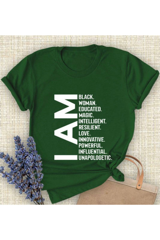 I AM T-shirts