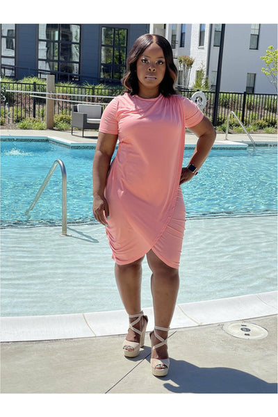 Show Off Crossover Dress - Nore's Fashion