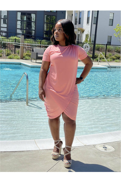 Show Off Crossover Dress - Nore's Fashion