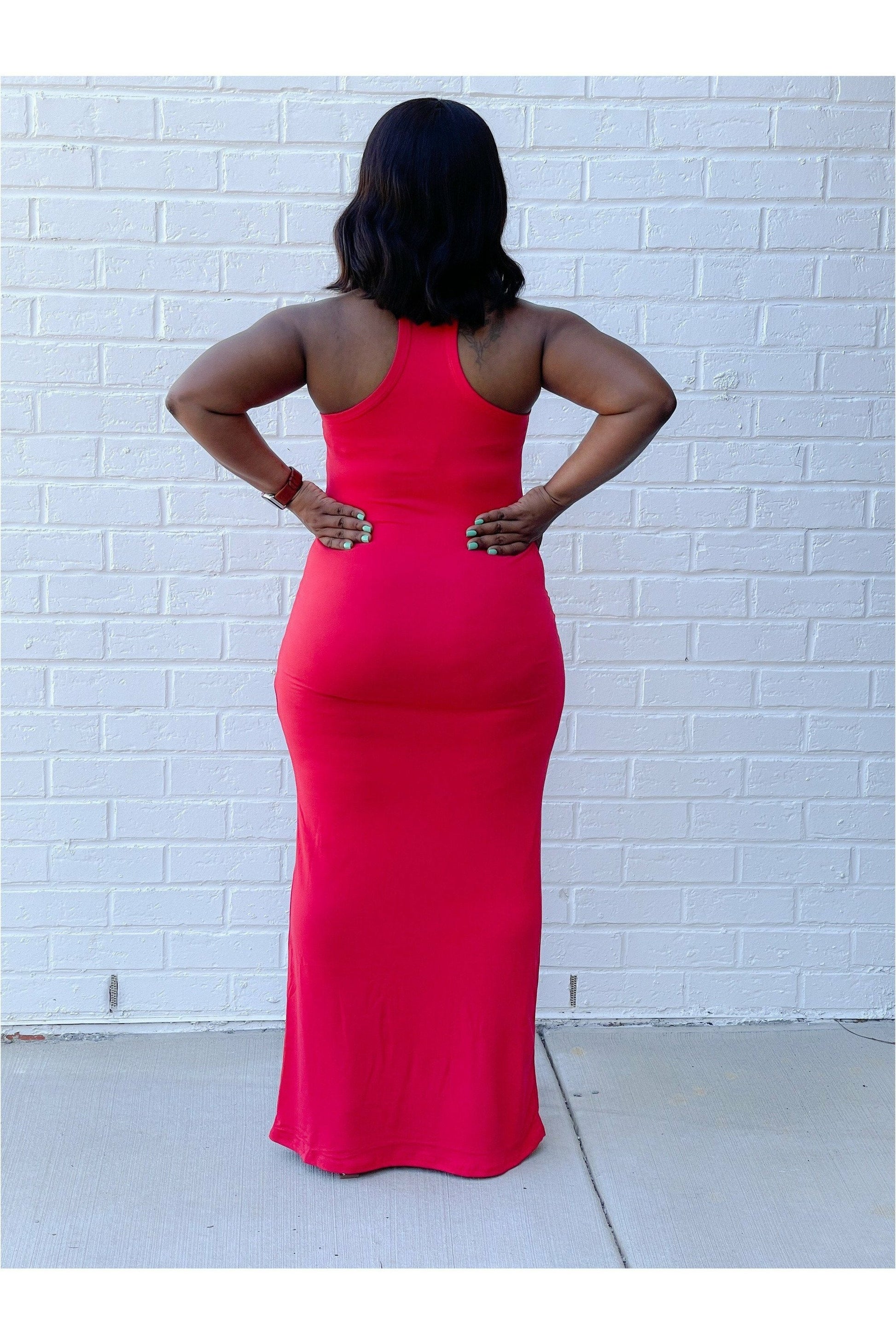 Foolin' Around Racerback Maxi Dress - Nore's Fashion