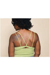Solid color cropped cami tops - Nore's Fashion