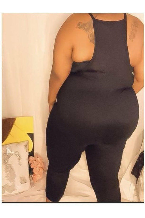Chill with Lashea plus size  jumpsuit - Nore's Fashion