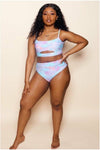 Tey's 2pc Tie Dye Bikini Set - Nore's Fashion