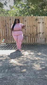 Pink Lucy 2pc Plus Size Set