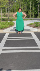 Mary Scott Side Slit Dress