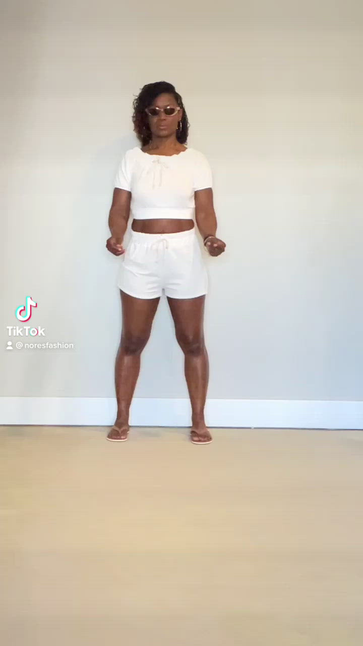 Play No Games 2pc Short set