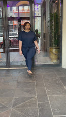 2 pc Plus size microfiber loungewear