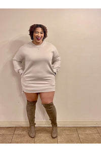 Marie Hi -lo Sweatshirt Dress