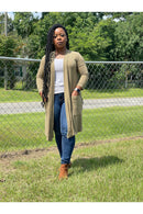 Samantha 3/4 Sleeve Cardigans - Nore's Fashion