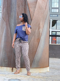 Paw Me 2pc Leopard Print Set