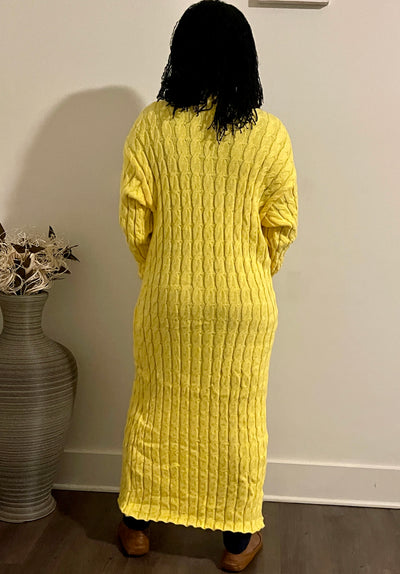 Long Knit Cardigan