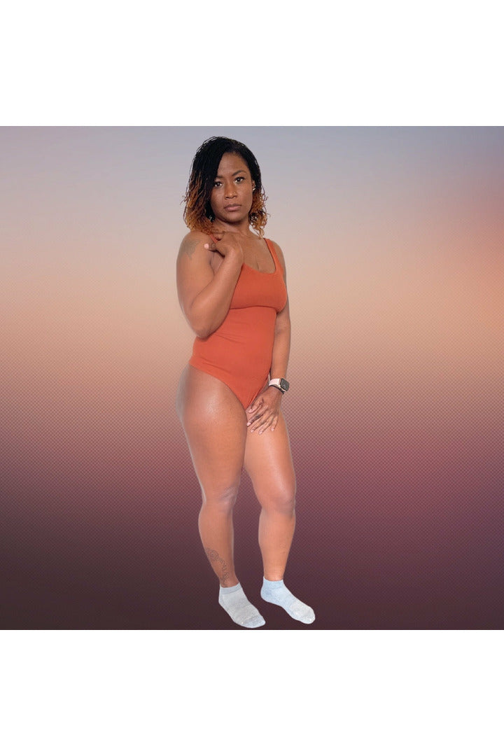 small / rust / cotton