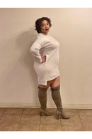 Marie Hi -lo Sweatshirt Dress