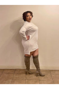 Marie Hi -lo Sweatshirt Dress