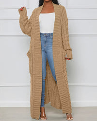 Long Knit Cardigan