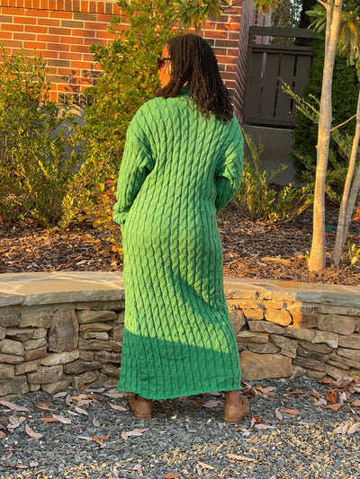 Long Knit Cardigan