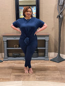 2 pc Plus size microfiber loungewear