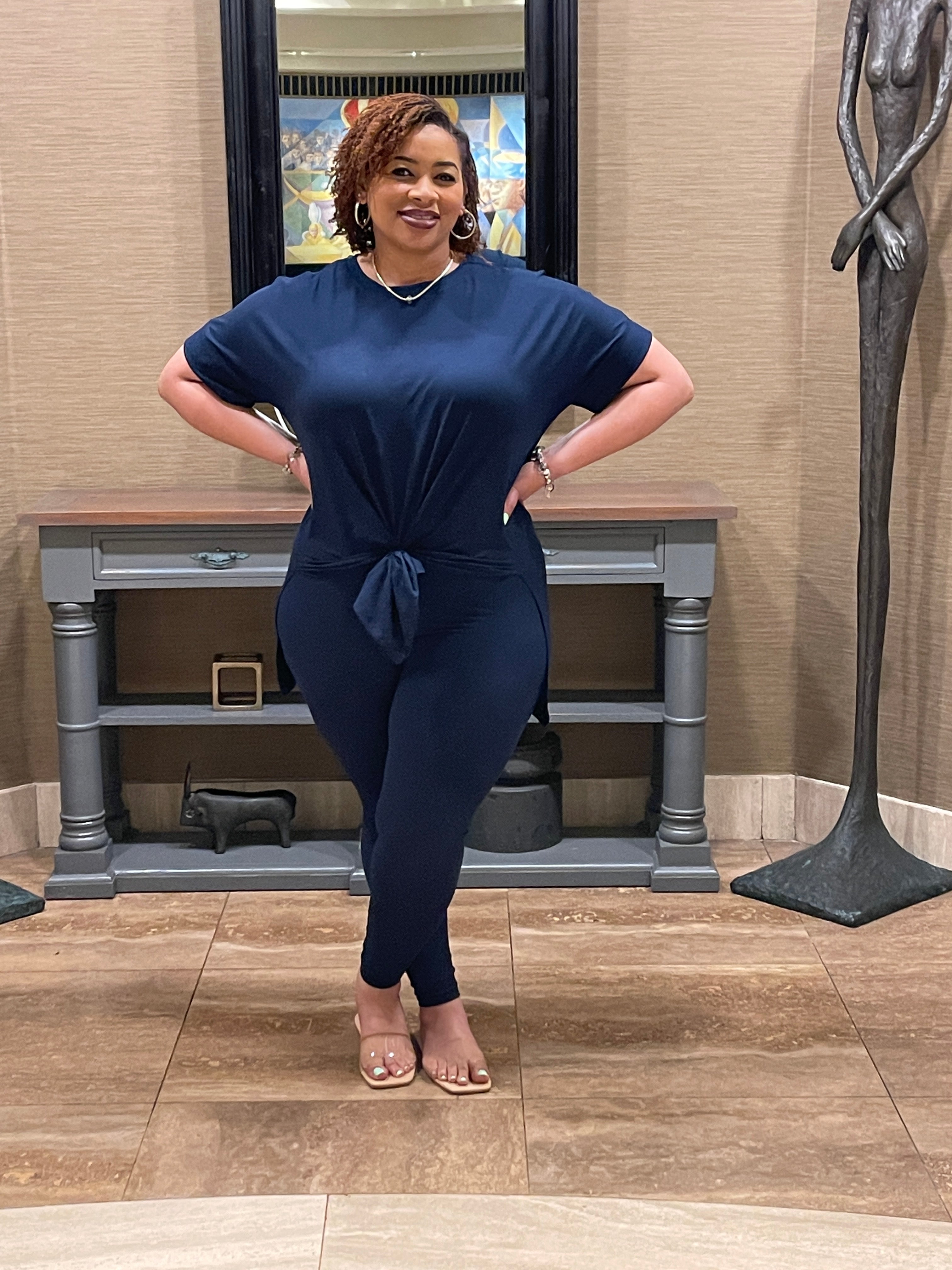 2 pc Plus size microfiber loungewear