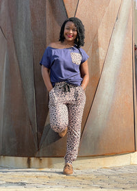 Paw Me 2pc Leopard Print Set