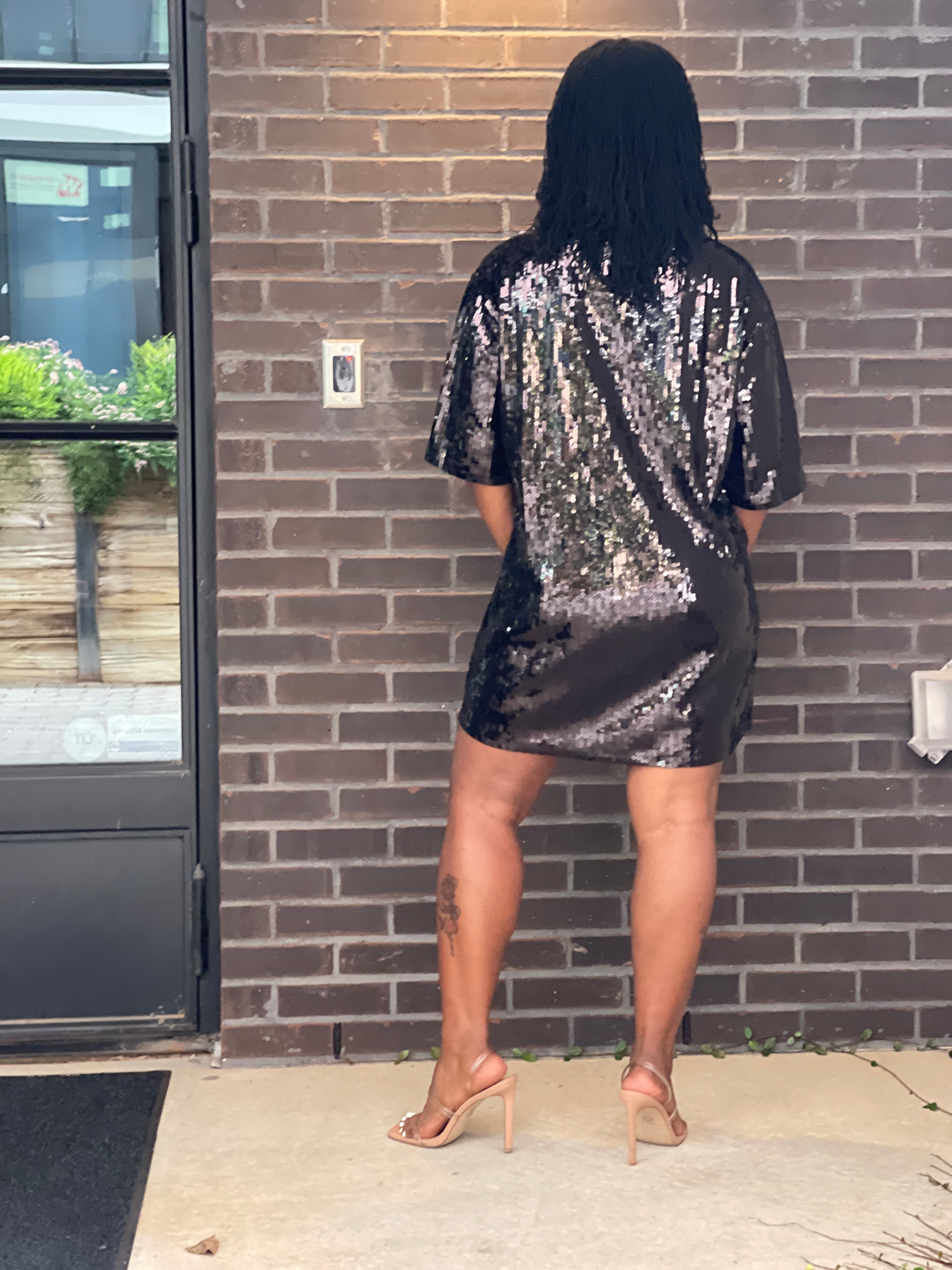 Birthday Queen Sequin Dress