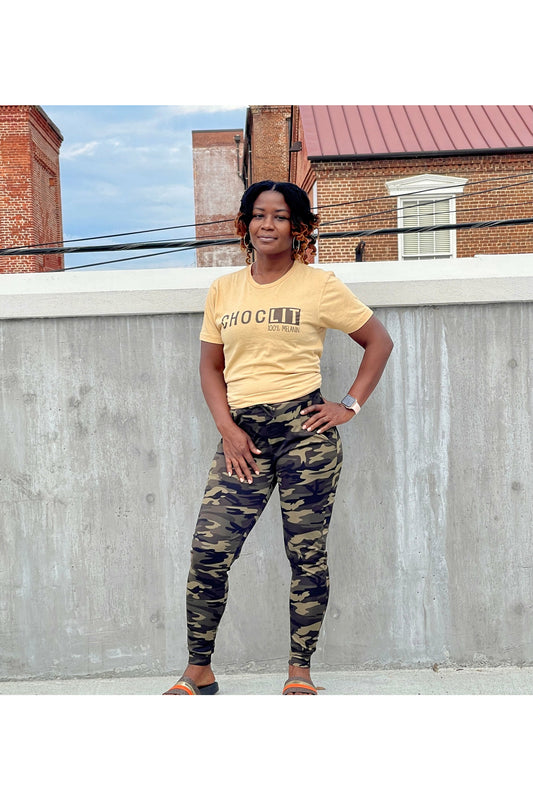 Choc Lit Round neck T-shirts