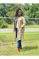 Samantha 3/4 Sleeve Cardigans - Nore's Fashion